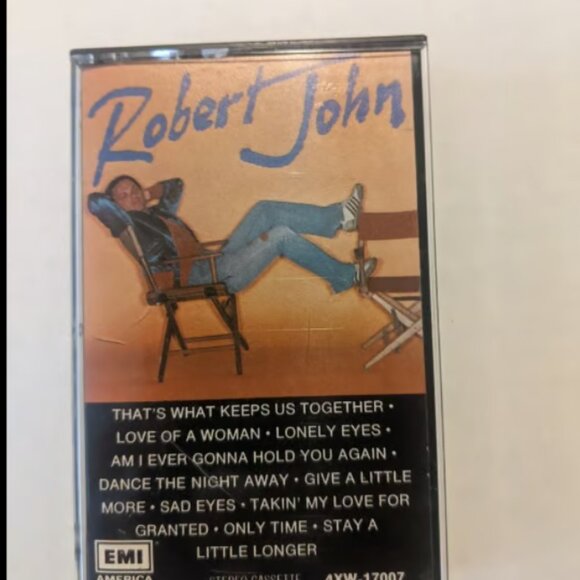 1979 Robert John Self-Titled Classic Rock Cassette Tape EMI America - Picture 1 of 1